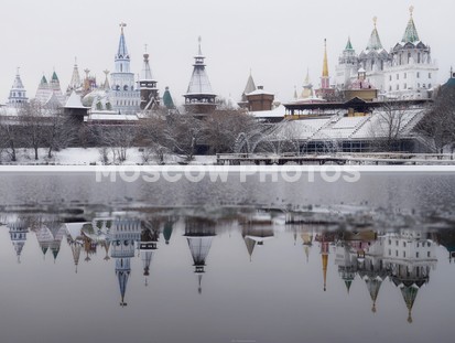 Измайловский Кремль зимой - фото №58